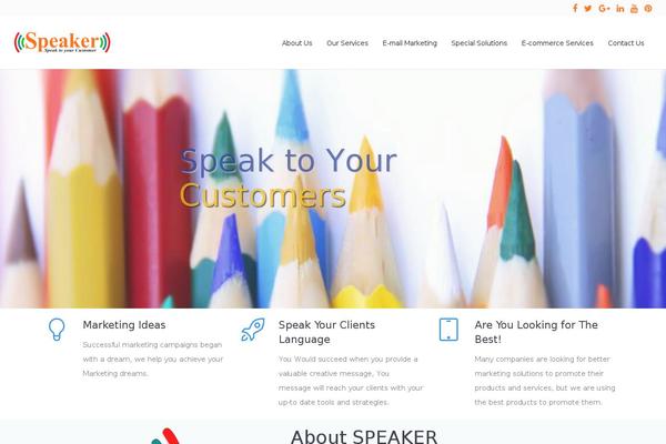 Okab theme site design template sample