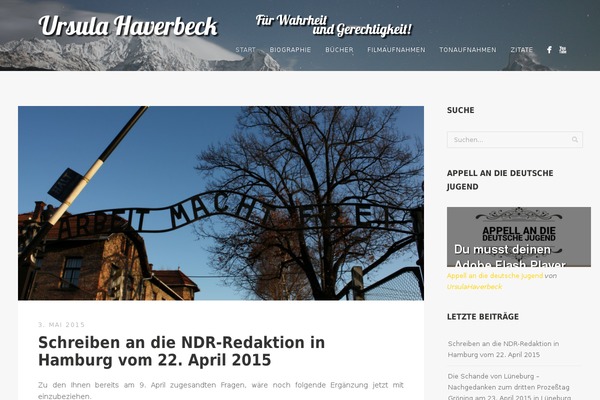 ursula-haverbeck.info site used Story