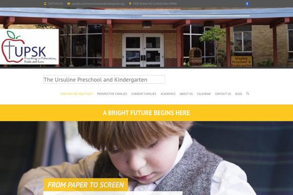 Interface Pro theme site design template sample