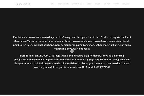 urugjogja.com site used OnePress