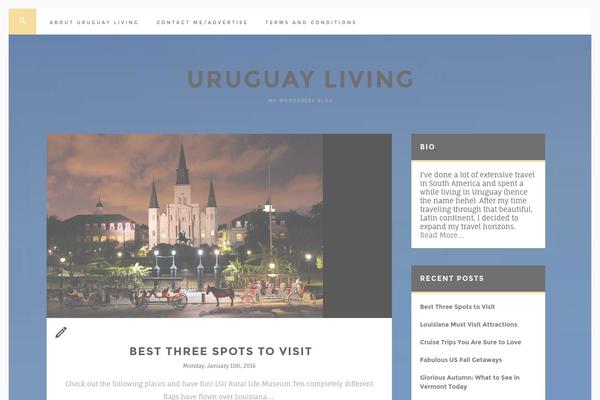 Travelista theme site design template sample