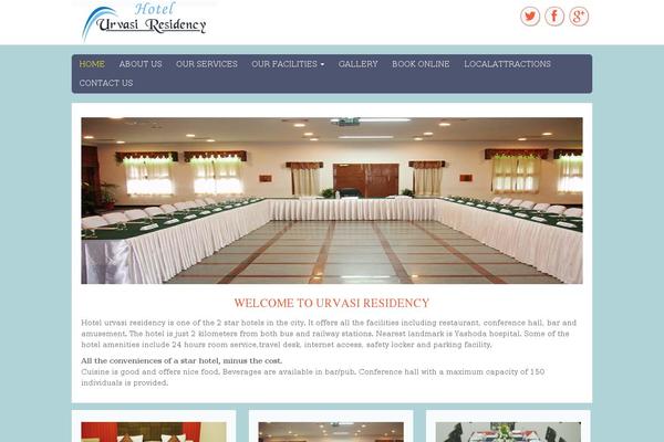 Radiant theme site design template sample
