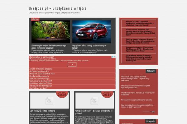 Scylla lite theme site design template sample