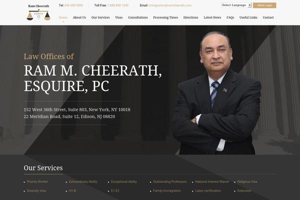 Lawyer theme site design template sample