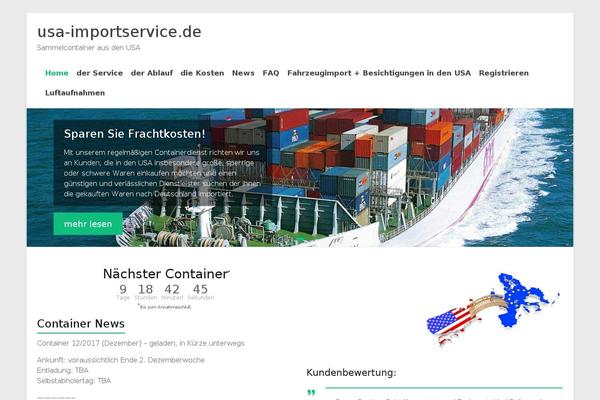 Spacious theme site design template sample