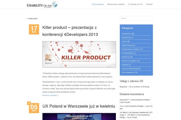 Meet GavernWP theme site design template sample