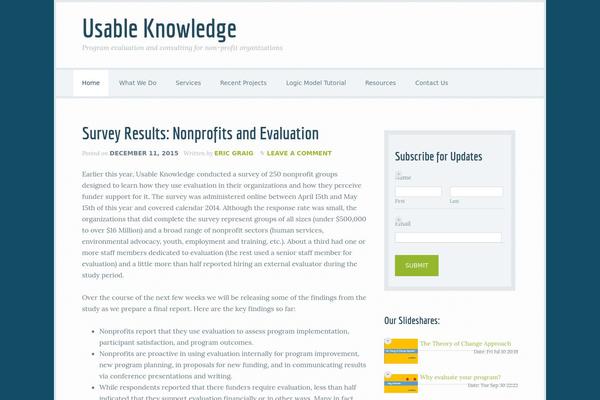 Site using Easy Social Icons plugin