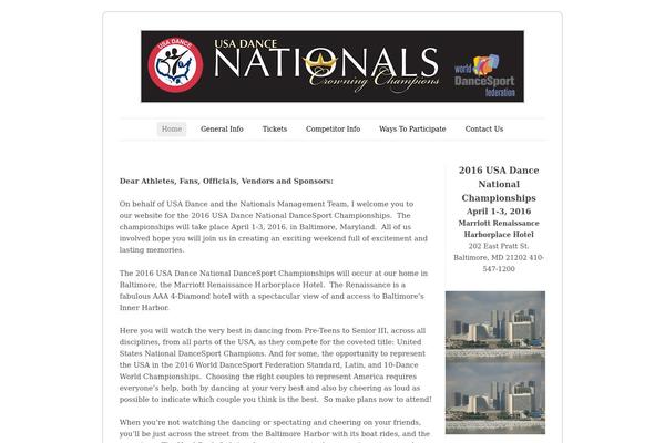Forever theme site design template sample