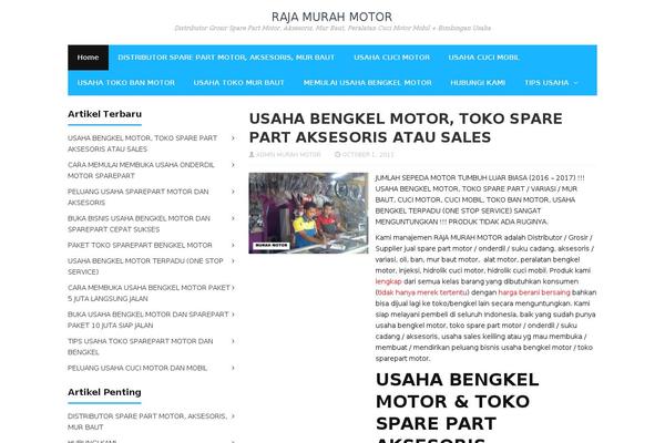 usahabengkelsparepartmotor.com site used MasterBlog