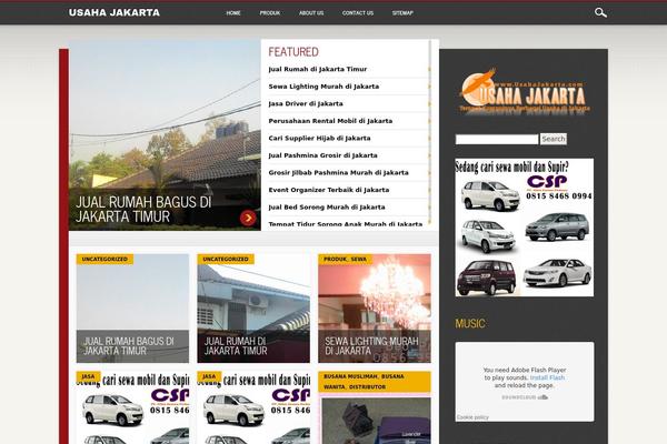 Noteworthy theme site design template sample