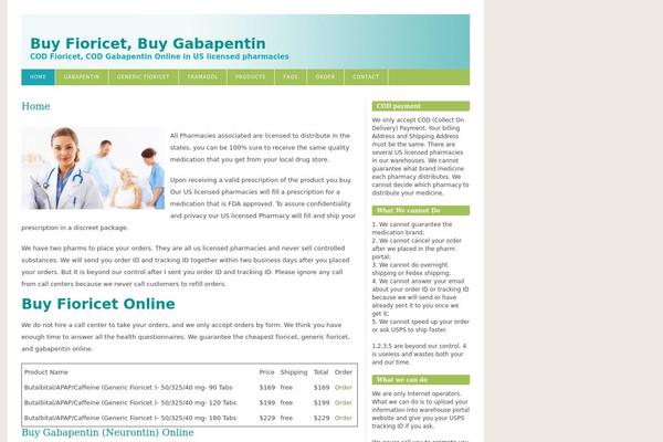 Fixed Blix theme site design template sample