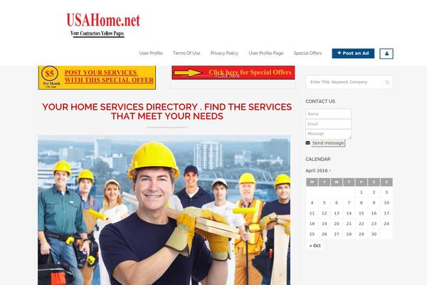 Directory-theme theme site design template sample