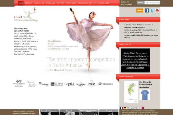 Ibc theme site design template sample