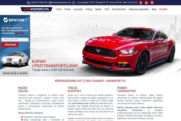 Usa theme site design template sample