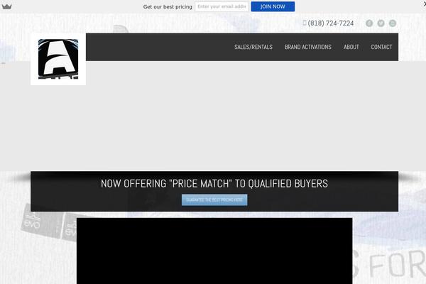Tisson theme site design template sample