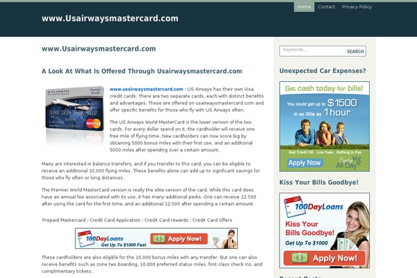 Coogee theme site design template sample