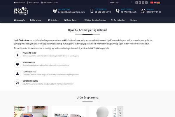 Rota theme site design template sample