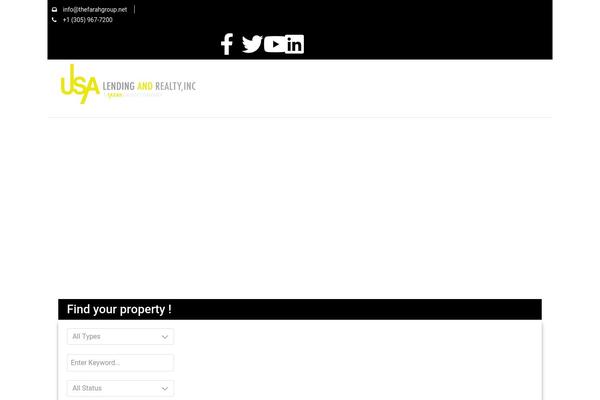 Site using Essential-real-estate plugin