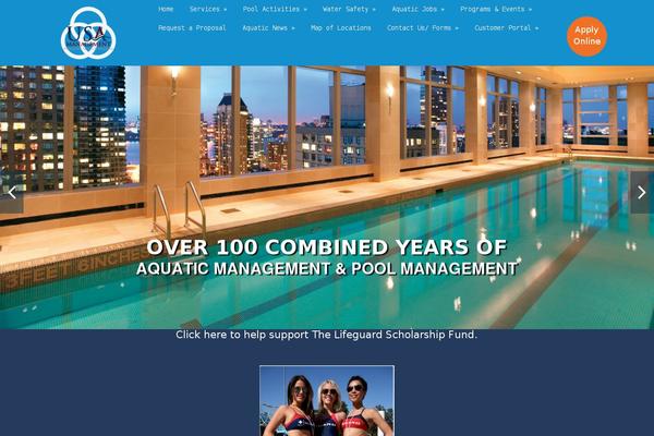 Vertex theme site design template sample