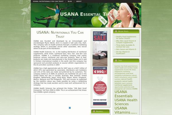 Fitness theme site design template sample