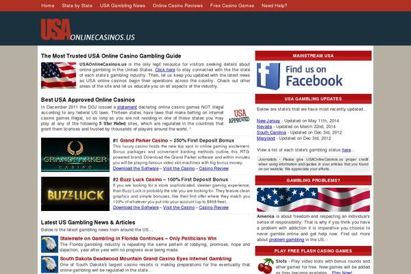 Usa theme site design template sample