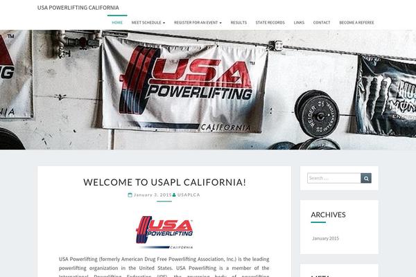 Site using Event Registration plugin