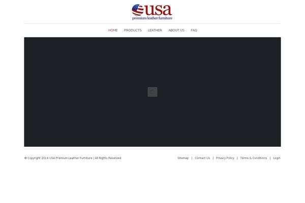 Usa theme site design template sample