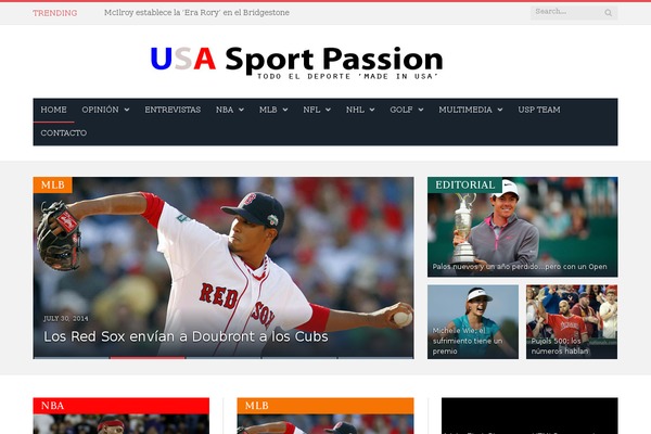 SmartMag theme site design template sample