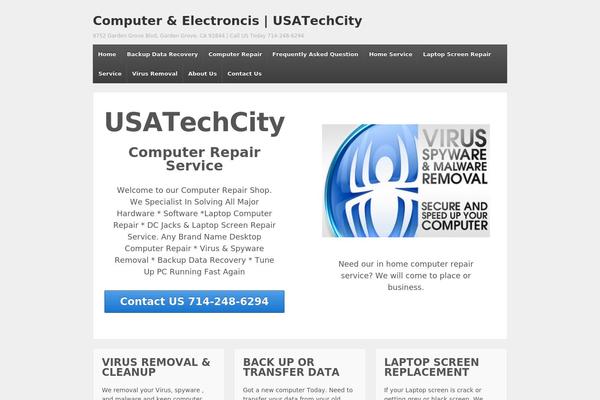 Site using iFeature Slider plugin