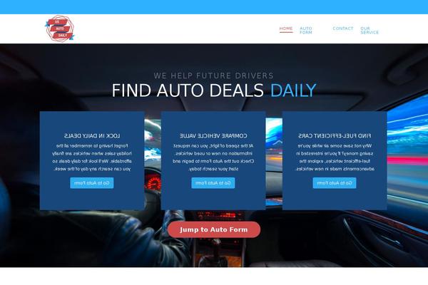 Bloggit theme site design template sample