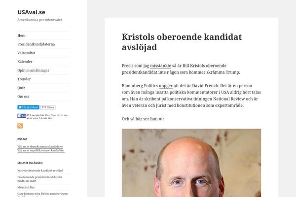 usaval.se site used Classic-blog