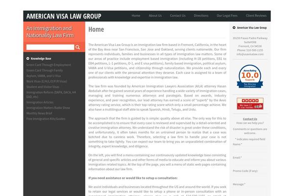 usavisalaw.com site used Alpha Forte