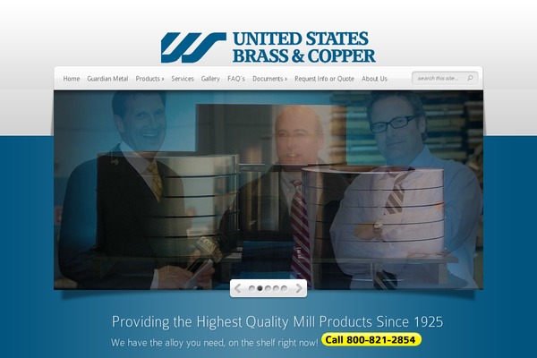 usbrassandcopper.com site used Deepfocus-2