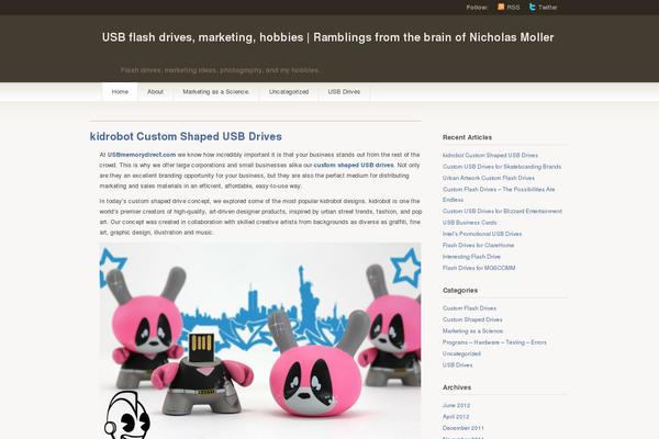 Titan theme site design template sample