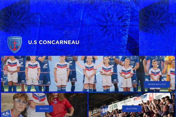 usc-concarneau.com site used Bigslam