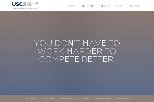usccg.com site used Usc