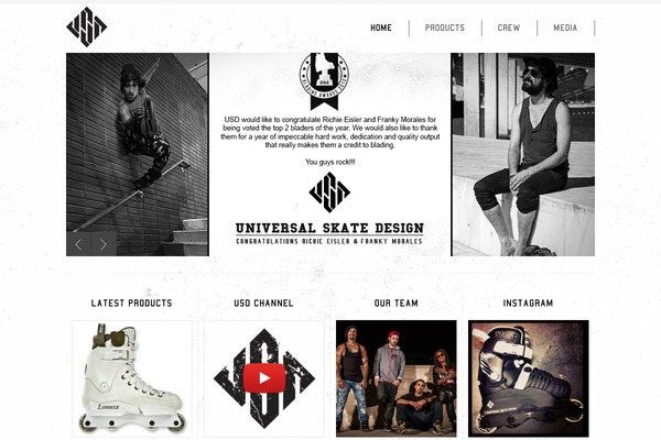 Bigbang theme site design template sample