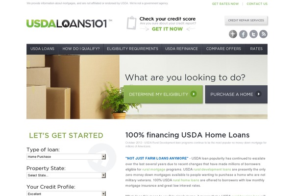 usda theme websites examples