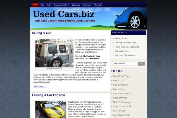FlexSqueeze 2 theme site design template sample
