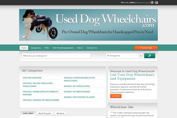 ClassiPress theme site design template sample