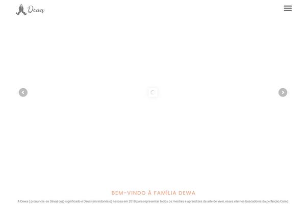 Waves theme site design template sample