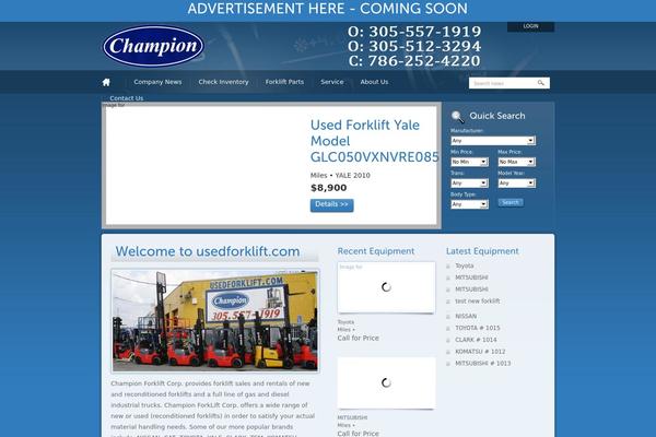 Automotive theme site design template sample