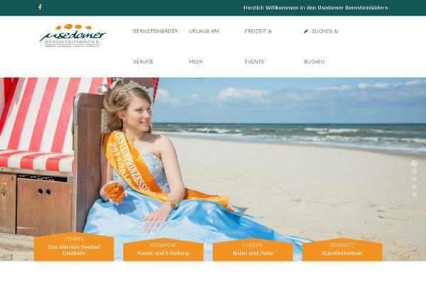 NUVO theme site design template sample