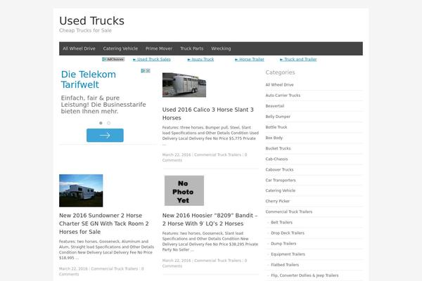NewsPlus theme site design template sample