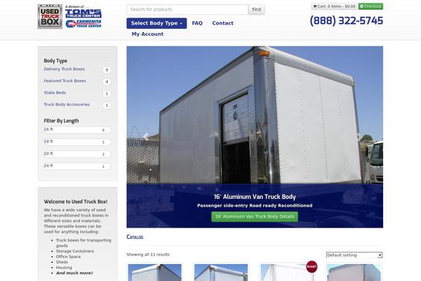 ttruck theme websites examples