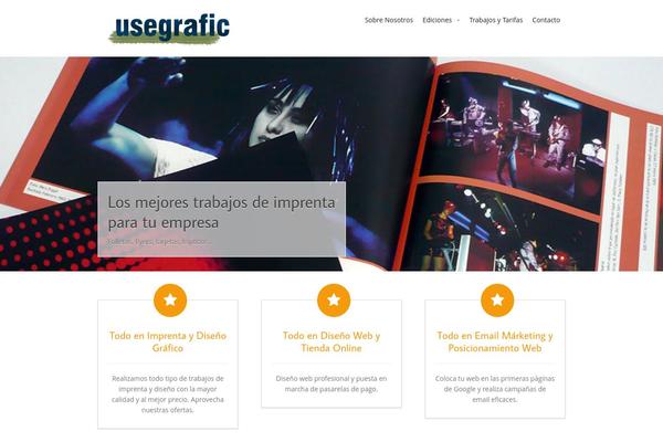 Intuition theme site design template sample