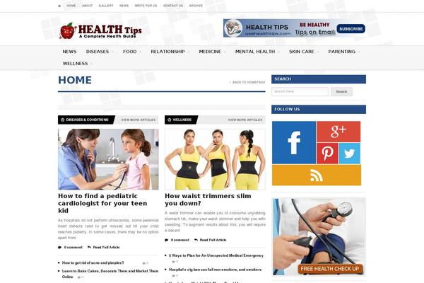Site using Metro-style-social-widget plugin