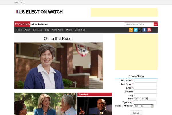 uselectionwatch.com site used Generalpress-single-pro