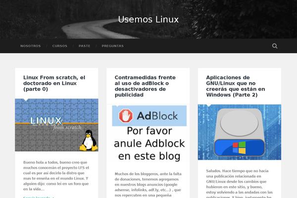 Baskerville theme site design template sample