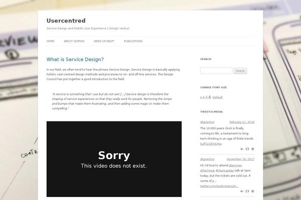 Site using Kebo Twitter Feed plugin